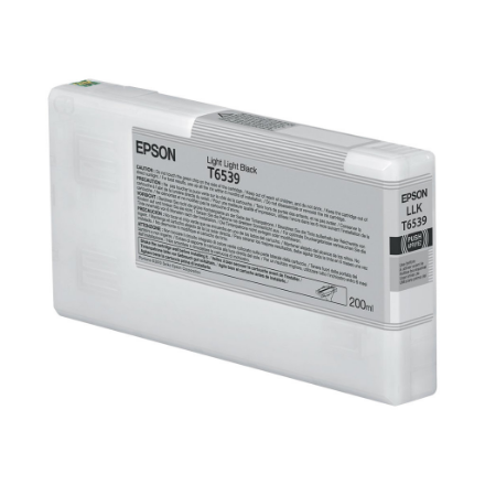 Epson T6539 – tindikassett, väga hele must