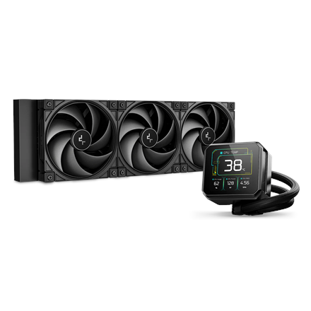 Deepcool Liquid Cooler SPARTACUS 360 Black Intel, AMD