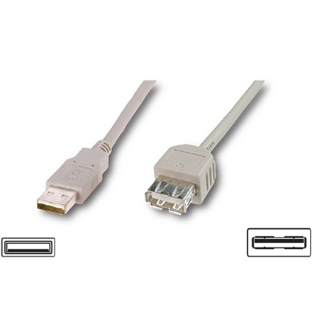 LogiLink CU0011 – USB 2.0 USB-A pikenduskaabel, isane–emane