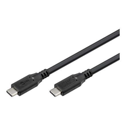 Goobay 74202 – laadimis- ja andmekaabel, USB-C–USB-C, USB 3.2, 100 W Power Delivery, 10 Gbit/s, 2 m