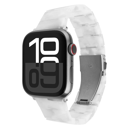 FIXED FIXREST-436-CW – epoksüvaigust kellarihm, 38/40/41 mm, Apple Watch, pilvevalge