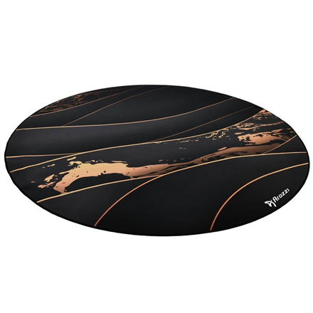 Arozzi Zona Round Floor Pad Black/Gold