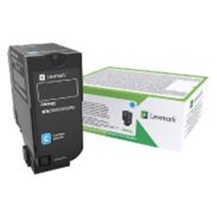 Lexmark 84C2HCE – Corporate-programmi toonerikassett, 25K, tsüaan, mudelitele CX725