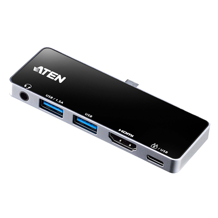 ATEN UH3238-AT – USB-C reisidokk läbiva toitega