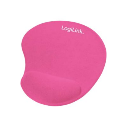 Logilink Mouse Pad ID0027P 220 x 220 x 30 mm Pink