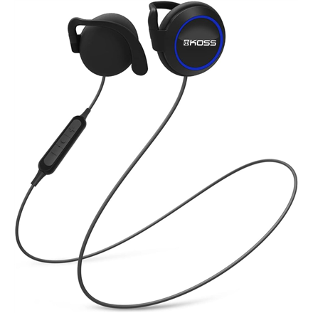 Koss BT221i – juhtmevabad Bluetoothi kõrvasisesed mikrofoniga kõrvaklapid, mustad