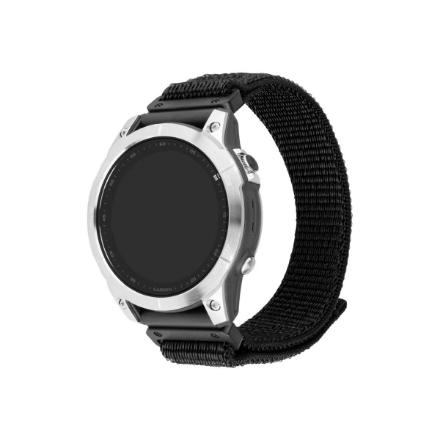 Fixed spordirihm Garmin QuickFit 22mm jaoks, 160-210 mm, must, nailon