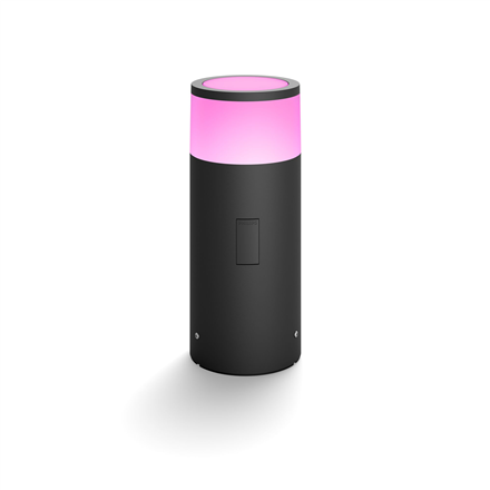Philips Hue WCA Calla Outdoor Bollard, Black 8 W 2000-6500 Hue White Colour Ambiance