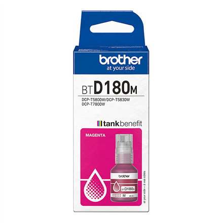Brother BTD180M – tindipudel, magenta