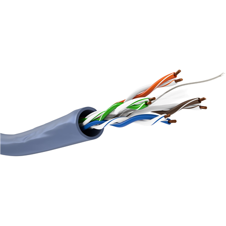 Goobay CAT 6A Võrgukaabel, U/UTP, 100 m 96096 U/UTP Sinine