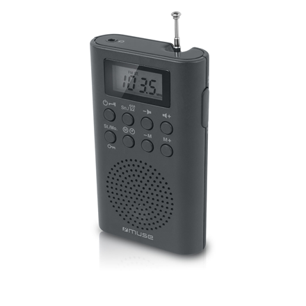 Muse M-03 R – taskuraadio, must