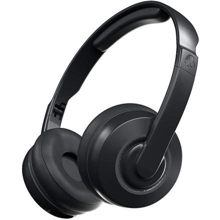 Skullcandy Wireless Headphones Cassette Wireless/Wired On-Ear Microphone Black Wireless