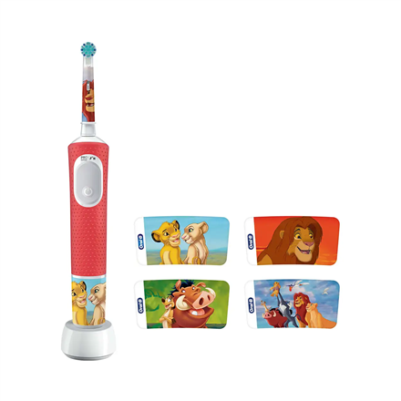Oral-B Electric Toothbrush Pro Kids 3+ Lion King Rechargeable For kids Number of brush heads included 1 Number of teeth brushing modes 2