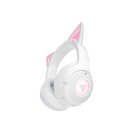 Razer Kraken Kitty V2 BT RZ04-04860600-R3M1 – juhtmevaba kõrvu kattev Bluetooth-peakomplekt kassikõrvadega