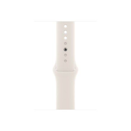 Apple Watch MXM63ZM/A – 46 mm tähevalguse värvi spordirihm, S/M