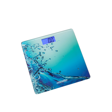 Mesko MS 8156 – digitaalne vannitoakaal, kuni 150 kg, täpsus 100 g, sinine