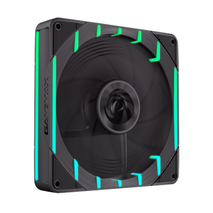 Gamemax Case Fan TORNADO T14 ARGB-R Black