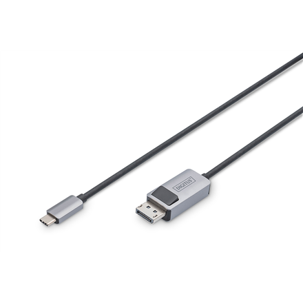DIGITUS DB-300334-010-S – kahesuunaline USB-C–DisplayPort-adapterikaabel