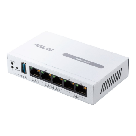 Asus Gigabit VPN wired router ExpertWiFi EBG15 10/100/1000 Mbit/s Ethernet LAN (RJ-45) ports 3 Mesh Support Yes MU-MiMO Yes Antenna type Internal 1