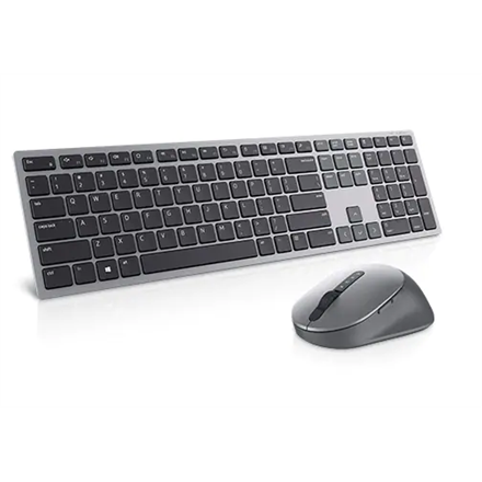 Dell Pro Plus KM7321W Keyboard and Mouse Set Wireless Mouse included Wireless connection Lithuanian Titan Gray