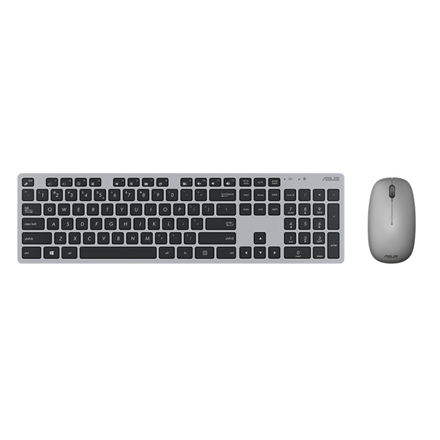 Asus W5000 Keyboard and Mouse Set Wireless Mouse included EN Grey