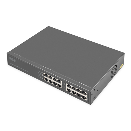 Digitus 8-pordiline Gigabit Ethernet PoE injektor, 802.3bt, 250 W, DN-95118