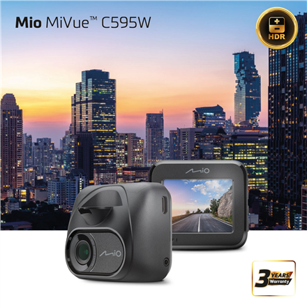 Mio MiVue C595W GPS (satellite)