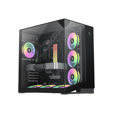 Gamemax Case NEX C56 VC BK ATX