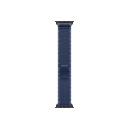 Apple Watch MG9Q4ZM/A – 49 mm sinine/erksinine Trail Loop rihm, must titaanviimistlus, S/M