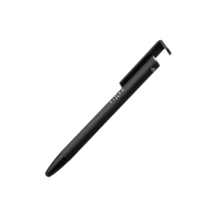 Fixed 3-in-1 FIXPEN-BK – must mahtuvusliku ekraani pliiats, pastapliiats ja telefoni või tahvelarvuti alus