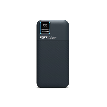 Port Connect 907002 – USB-C akupank, 20000 mAh, sinine