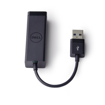 Dell – USB-A 3.0–Etherneti adapter PXE-käivitusega, must