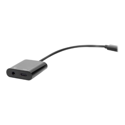Digitus USB Type-C adapter: USB Type-C – USB Type-C ja 3,5 mm stereopesa, AK-300400-002-S