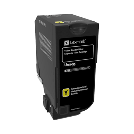 Lexmark 74C2SYE – Corporate-programmi toonerikassett, kollane