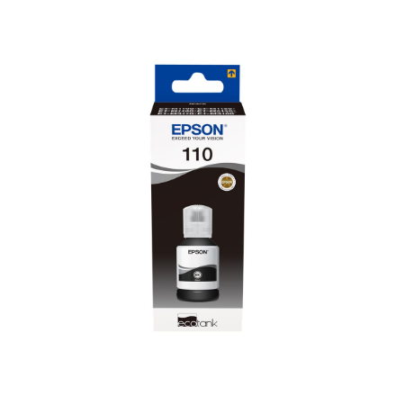 Epson 110 XL EcoTank tindipudel, pigmentmust