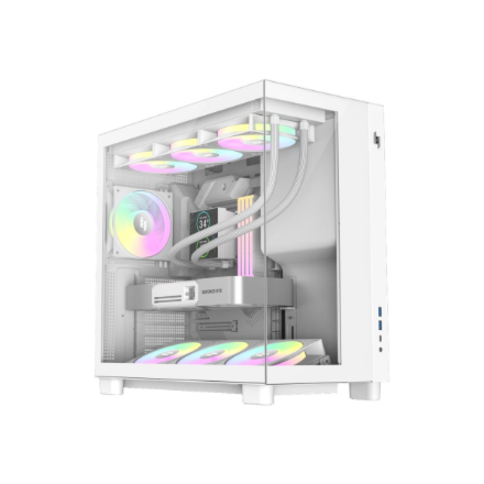 Gamemax Case NEX C53 WH ATX/BTF