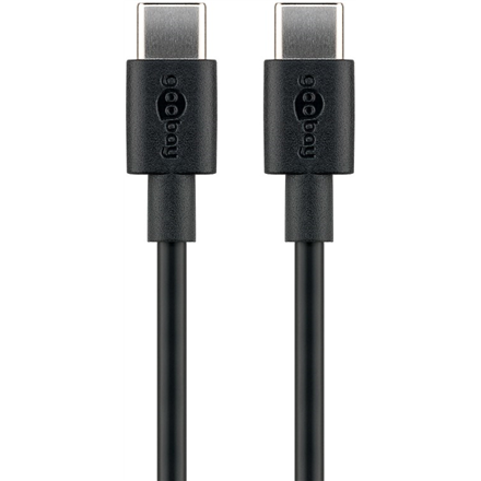 Goobay 51243 – laadimis- ja andmekaabel, USB-C–USB-C, 2 m