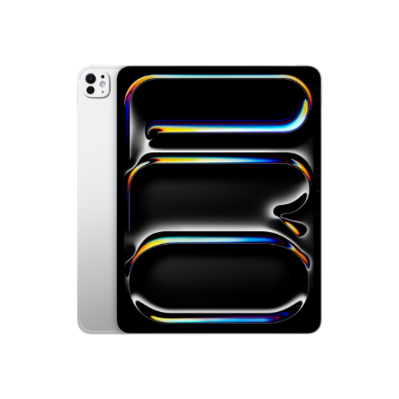 Apple iPad Pro Wi-Fi + Cellular 13 " Silver OLED, Ultra Retina XDR 2752 x 2064 pixels Apple M5 12 GB 512 GB 3G 4G 5G Wi-Fi Front camera 12 MP Rear camera 12 MP Bluetooth 6 iPadOS USB-C charging cable