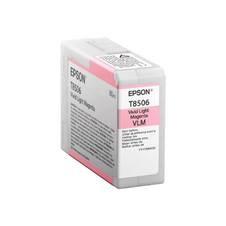 Epson C13T85060N / T8506 – Singlepack tindikassett, ergas hele magenta
