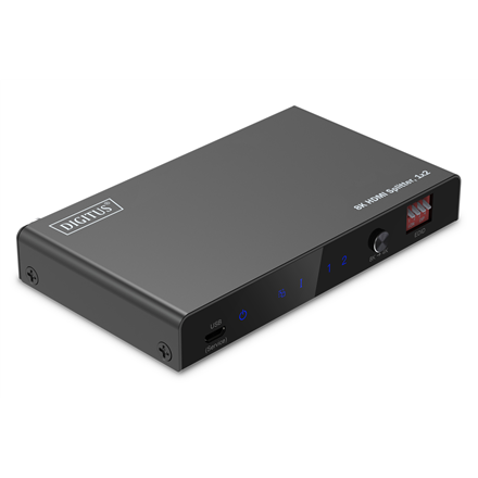 DIGITUS DS-55339 – 1 × 2 8K HDMI-jaotur, must