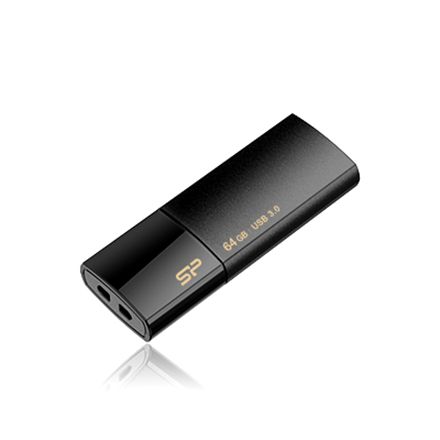 Silicon Power Blaze B05 SP016GBUF3B05V1K – 16 GB USB-A mälupulk, must