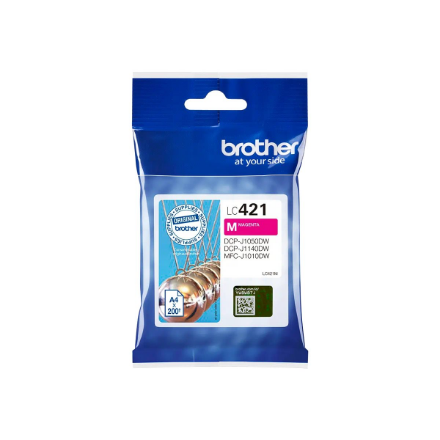 Brother LC421M tindikassett, magenta