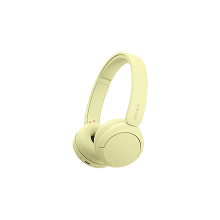Sony Headphones WH-CH520 Bluetooth On-Ear Yellow Wireless