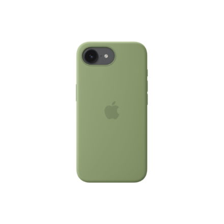 Apple MHWF4ZM/A – silikoonist ümbris mudelile iPhone 17e MagSafe'iga, hele samblaroheline