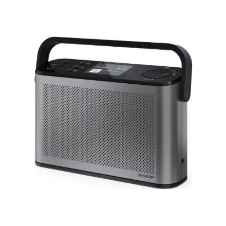 Sharp Osaka DR-P540(GY) – kaasaskantav stereo FM/DAB/DAB+ digiraadio USB ja Bluetoothiga, hall