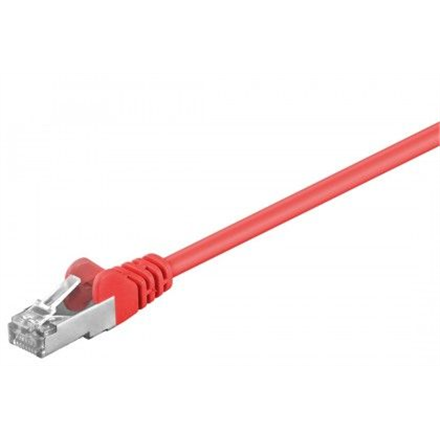 Goobay CAT 5e patchcable, F/UTP, red