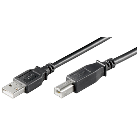 Goobay 93596 – USB 2.0 Hi-Speed kaabel, USB-A pistik – USB-B pistik