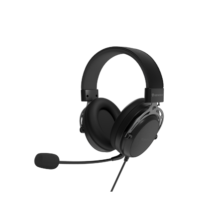 Genesis Gaming Headset Toron 301 Wired Over-Ear Microphone Black