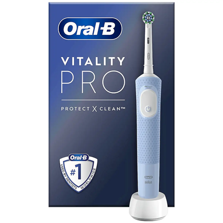 Oral-B Electric Toothbrush Vitality Pro Rechargeable For adults Number of brush heads included 1 Number of teeth brushing modes 3 Blue