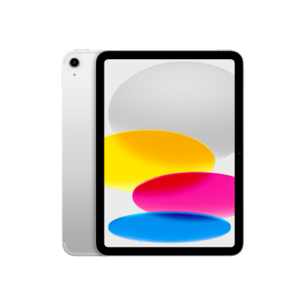 Apple iPad Wi-Fi + Cellular 11 " Hõbedane IPS, Liquid Retina 2360 x 1640 pikslit Apple A16 512 GB 3G 4G 5G Wi-Fi Esikaamera 12 MP Tagakaamera 12 MP Bluetooth 5.3 iPadOS USB-C laadimiskaabel